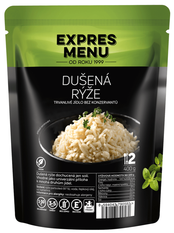 Rýže dušená